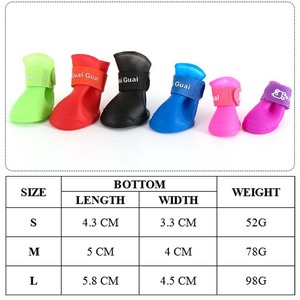 Bottes pour chiens, <span class=keywords><strong>chaussures</strong></span> de pluie pour chiens, <span class=keywords><strong>chaussures</strong></span> imperméables pour la marche et la <span class=keywords><strong>randonnée</strong></span>, vente en gros - Product Image 2