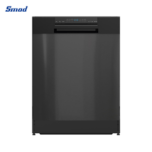 <span class=keywords><strong>Lave</strong></span>-<span class=keywords><strong>vaisselle</strong></span> Semi-intégré de 18 pouces, 9 réglages, économie d'énergie, <span class=keywords><strong>lave</strong></span>-<span class=keywords><strong>vaisselle</strong></span> domestique intégré - Product Image 2