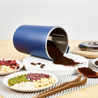 2023 nouveau ménage portable petit moulin à café en acier inoxydable automatique mini électrique écrous sec épice fraise grain moulin à café
