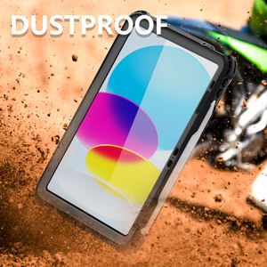 Étui étanche IP68 pour iPad A16 11e génération 11'' 2025 10e génération 10.9 avec support pour stylet, béquille, cordon et protection intégrale contre les chocs - Product Image 3