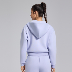 Autunno inverno alta qualità 390gsm morbido tessuto caldo Casual giacca Fitness <span class=keywords><strong>felpa</strong></span> <span class=keywords><strong>con</strong></span> cerniera <span class=keywords><strong>felpa</strong></span> a maniche lunghe <span class=keywords><strong>felpa</strong></span> <span class=keywords><strong>con</strong></span> <span class=keywords><strong>cappuccio</strong></span> - Product Image 6