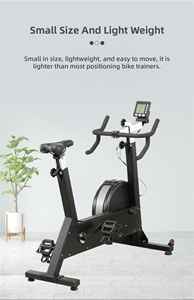 Nouveau vélo de spinning réglable avec écran pour entraînement en salle de sport - Product Image 6