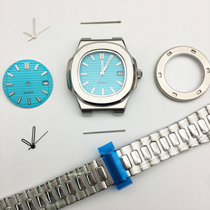 PP Modification Kit <b>Watches</b> Accessories Sapphire Glass Stainless Steel <b>Watch</b> <b>Case</b> 39mm Fit NH35 Movement - Product Image 4