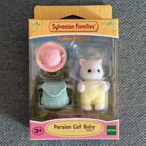 <span class=keywords><strong>Sylvanian</strong></span> Families 5456 Ensemble bébé <span class=keywords><strong>chat</strong></span> persan, boîte mystère, figurine animale de collection pour enfants - Product Image 6