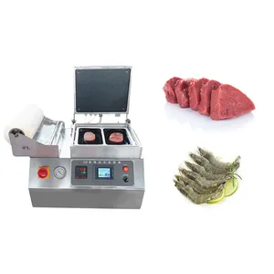 Fabrika fiyat masa tipi balık et peynir gıda Mini vakum cilt paketleme makinesi vakum cilt paketleme makinesi