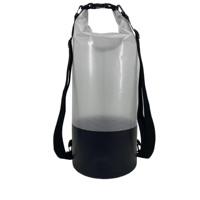 Bolsa Impermeable Transparente de PVC para Viajes, Natación, Navegación, Camping y Senderismo, de 2L, 5L, 10L, 15L y 20L
