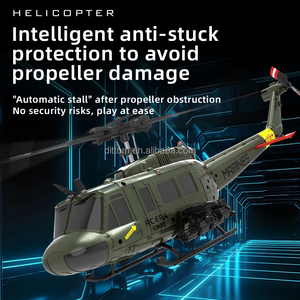 Hélicoptère RC intelligent Bell Huey <span class=keywords><strong>1</strong></span>:<span class=keywords><strong>48</strong></span> 2.4G 6CH 3D6G, aérodynamique sans aileron, hélicoptère utilitaire avec gyroscope - Product Image 6