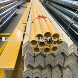 Tubo redondo de pultrusión FRP resistente a la corrosión Acabado liso Varilla hueca pultrudada de fibra de vidrio - Product Image 5