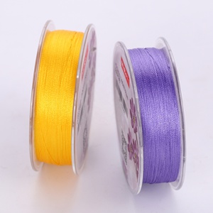 Pissenlit F1 0,3 mm 061 # ~<span class=keywords><strong>120</strong></span> #   Cordon de bijoux en polyester de couleur, accessoires de bijoux, matériau pour bracelet et collier, <span class=keywords><strong>120</strong></span> couleurs - Product Image 1