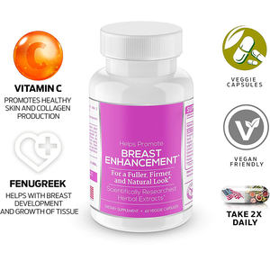 カプセルのためのプライベートラベルの女性の胸胸-拡大引き締め薬と強化大きな胸の拡大カプセル - Product Image 4