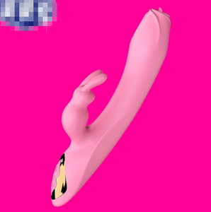Langue Baiser Jade Lapin G-Point Massage Femelle Vibration Bâton Produits Pour Adultes - Product Image 1