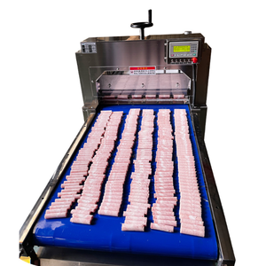 Attrezzatura da macellaio 4 rotoli con Base industriale per pavimenti salsiccia con carne <span class=keywords><strong>di</strong></span> agnello <span class=keywords><strong>di</strong></span> manzo affettatrice per alimenti spessi - Product Image 1