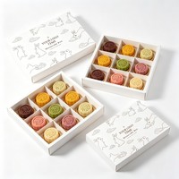 Boîtes d'emballage de gâteaux de luxe imprimées avec logo, vente chaude, boîtes cadeaux pour gâteaux, boîte à gâteaux avec séparateur, impression numérique