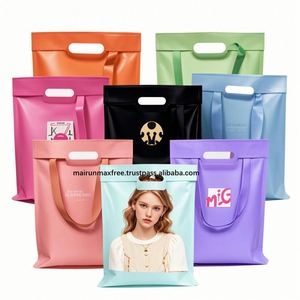 Sacs Mylar découpés sur mesure, imprimés en héliogravure, résistants à l'humidité, vides, pour biscuits, bonbons, aliments pour animaux, de forme spéciale, avec fermeture éclair, qualité alimentaire - Product Image 5