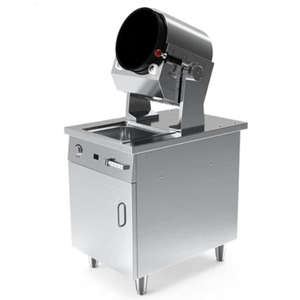 <span class=keywords><strong>Robot</strong></span> <span class=keywords><strong>chef</strong></span> commercial automatique intelligent pour la cuisson du riz frit, alimenté au gaz/électrique, en acier inoxydable, facile à nettoyer - Product Image 1