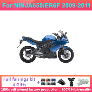 Kit de Carenado Completo para Motocicleta, Moldeado por Inyección, Compatible con <span class=keywords><strong>KAWASAKI</strong></span> Ninja650 Ninja 650 <span class=keywords><strong>ER6F</strong></span> 2009 <span class=keywords><strong>2010</strong></span> 2011, Kits de Carenado Zxmt - Product Image 3
