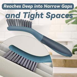 Wholesale Eco-Friendly Handheld Plastic Deep Kitchen Grout and Window Corner Cleaning <b>Brush</b> for Interior Cleaning - Product Image 4