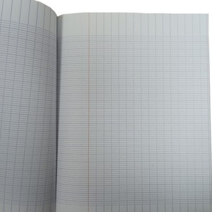 Libro de ejercicios de tapa dura, libro de ejercicios de tamaño A4, libro de ejercicios de encuadernación de pegamento de línea francesa única para estudiantes de escuela, novedad - Product Image 2