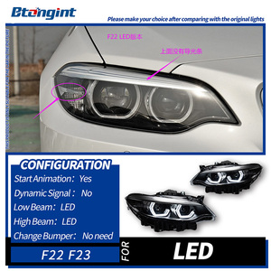 Sistema de Iluminación, Faros Delanteros para Automóviles, Aptos para <span class=keywords><strong>BMW</strong></span> Serie 2 F22/F23 de 14 a 21 Años, Faros Delanteros en Forma de Cuchara <span class=keywords><strong>218</strong></span> 220 M2 - Product Image 6