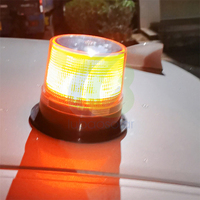 Vente en gros directe d'usine, balise lumineuse solaire magnétique LB-6280, étanche IP65, 12 LED pour la sécurité routière
