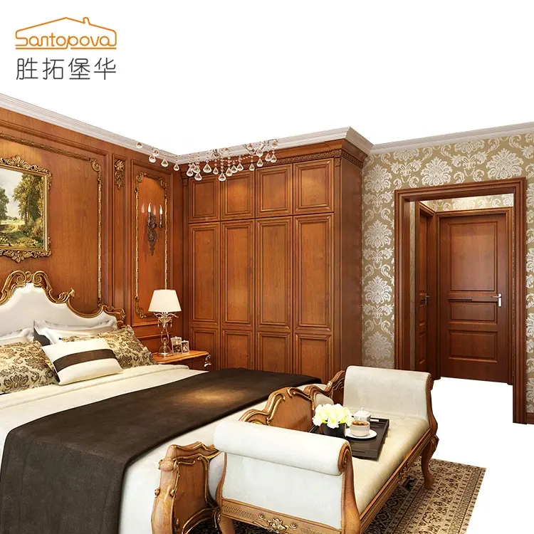 dressing wardrobe clothes material modern bedroom wardrobes Antique design bedroom wood wardrobes for luxury villa