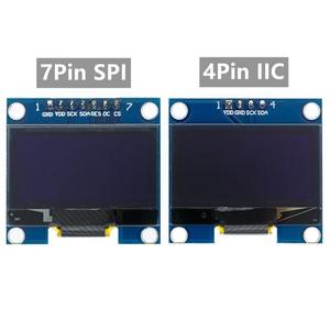 โมดูลจอแสดงผล POLED ขนาดเล็ก 0.91 นิ้ว 0.96 นิ้ว 1.3 นิ้ว พร้อมการสื่อสารแบบ IIC สีเหลืองน้ำเงินสองสี น้ำเงินขาว - Product Image 4