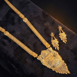 Joyería chapada en oro de 14K 18K 24K al por mayor, joyería tradicional, formando collares largos, joyería de lujo de latón relleno de oro - Product Image 1