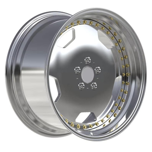 Jantes forgées sur mesure 5x112 5x130 en alliage d'aluminium, jantes en alliage automobile de 17 à 24 pouces, jantes de voiture deux pièces à 5 trous - Product Image 1