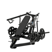 Machine à exercices pectoraux à charge libre avec siège réglable, bras indépendants et poulie à câble, usage commercial intensif pour salle de sport