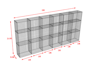 กรงหินหนาเกรดมืออาชีพ | การป้องกันดินถล่ม | การป้องกันภัยพิบัติทางธรณีวิทยา | จุด - Product Image 2