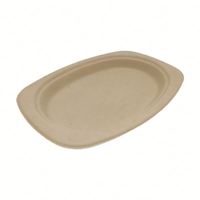 Assiettes de luxe fantaisie biodégradables compostables au micro-ondes jetables écologiques pour restaurants à emporter pour fêtes de mariage et traiteur