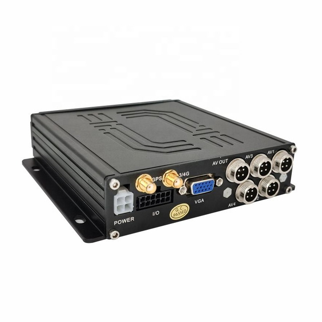 4CH AHD 1080P Digital Video Recorder DVR Supports SD Card GPS 4G WiFi and Optional DMS for Truck Security Monitoring