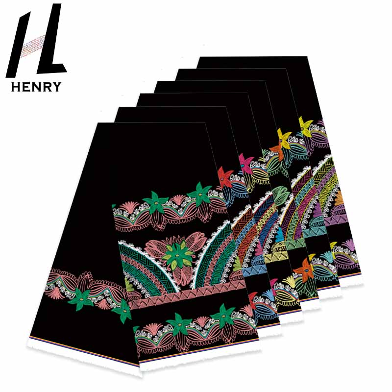 Принт в стиле Генри Islander, принимаем небольшие заказы, полиэфирная ткань для одежды, черная юбка для отдыха