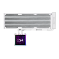 Refroidisseur d'eau pour processeur sans ventilateur Lian Li HydroShift II LCD-S 360, montage latéral, Turbe pour PC de jeu, écran LCD, refroidisseur d'eau pour processeur Aio