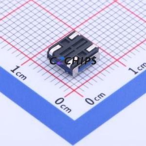 TS-1047-A1B2-D2 Tactile Switch SMD Switch Single Pole Single Throw Round Button 1.8N Vertical Mount - Product Image 2
