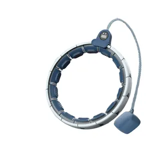 Мобильный тренажерного зала фитнес-обручи кольцо Съемная интеллигентая (ый) потери веса и поддержания тонкая талия Фитнес Регулируемый magneticsmart Утяжеленный кольцо