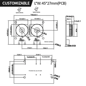 Multi-Brand HD 1080P RGB Binocular IR Live <strong>Detection</strong> 3D Face Recognition Visitor Machine Access Control USB Camera Module - Product Image 5