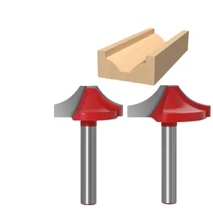 Apertura intaglio strumenti per la lavorazione del legno 1/4R macchina per incidere fresa doppia R fresa per legno fresa in metallo duro integrale