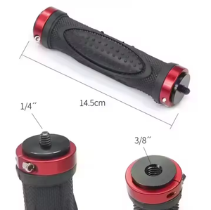 Poignée en caoutchouc universelle pour appareil photo reflex numérique, stabilisateur portatif pour caméra d'action, micro, lumière LED, accessoires de photographie - Product Image 2