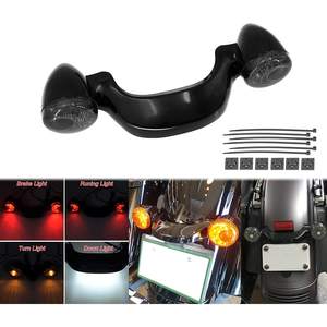 Barra de Luces LED Trasera con Lente Ahumada Negra Brillante para Señal de Giro y Freno, para Motocicletas FLHX 2010-2019, Sistemas de Carrocería para Motocicletas de Turismo y Calle - Product Image 3