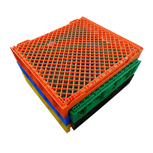 550x480x153 Excellent quality Plastic Bread Crate Nestable Stacking Plastic Bread Crate For Bread Distributor