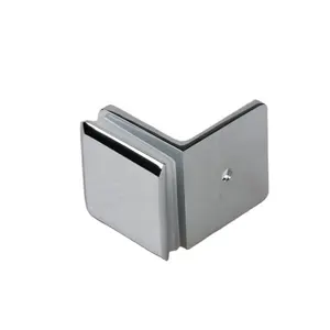 Soporte de ángulo para fijación de puerta, piezas de Hardware de acero inoxidable para ducha, puerta de vidrio, estante decorativo en forma de CE