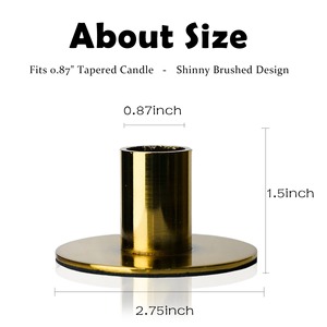 Premium <b>Brass</b> Decorative Metal <b>Candle</b> <b>Holder</b> With Gold Finished Attractive Design Handmade <b>Candle</b> <b>Holder</b> For Exquisite Lighting - Product Image 2