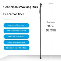 Bâton de marche Qingsha Technology en fibre de carbone ultra-léger antidérapant anti-chute pour personnes âgées, randonnée en plein air, alpinisme