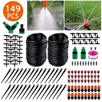 Dispositif d'arrosage automatique des fleurs en plastique DaringFish, kit d'irrigation goutte à goutte pour pots de fleurs de balcon, 30 m, arrosage intelligent DIY