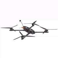 Drone de 15 pouces avec positionnement GPS et caméra FPV, moteur sans balais, capacité de charge utile en kg, distance de vol en km