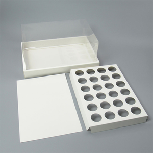 Caja para Postres XJH con Laminado Brillante de 1 mm de Grosor, para Panadería, Sushi, Gelatina, <span class=keywords><strong>Materiales</strong></span> Reciclados para Alimentos <span class=keywords><strong>y</strong></span> Alimentos para Bebés - Product Image 1