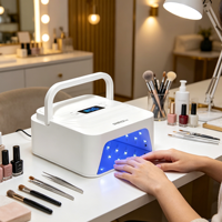 Lampe à ongles sans fil SNRQI 48W, directement de la source, lampe UV pour ongles, faible MOQ pour fabricant personnalisé, lampe à ongles UV LED, support R&D