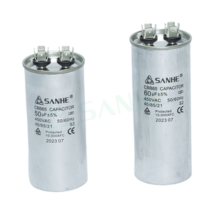 Condensateur de climatiseur CBB60 40 50uF, condensateur de démarrage du moteur AC pour <span class=keywords><strong>compresseur</strong></span> et moteur de ventilateur - Product Image 4