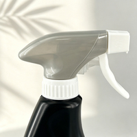 Pulvérisateur à gâchette en mousse 28/400, buse à mousse commutable, bouchon à vis en PP pour bouteille, usage chimique